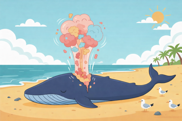 Ինչո՞ւ են պայթում մեռած կետերը։